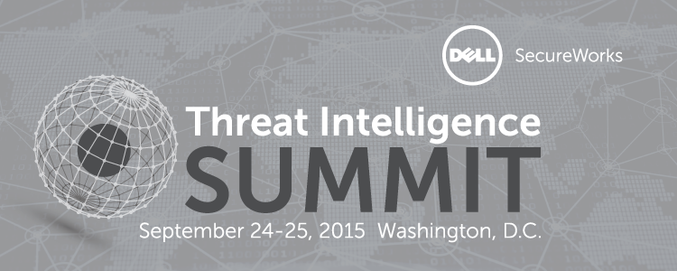 Dell SecureWorks Threat Intelligence Summit 2015