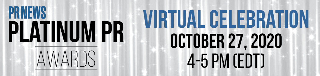 2020 PRNEWS Platinum Awards Virtual Celebration