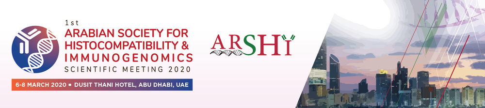 1st Arabian Society for Histocompatibility & Immunogenomics Scientific Meeting 2020