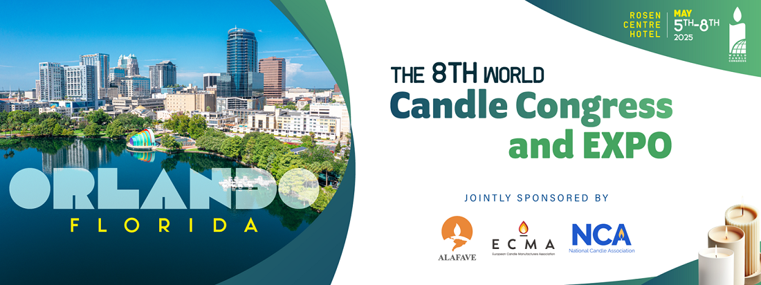 2025 World Candle Congress Exhibits & Sponsorship Registration