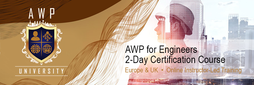 AWP for Engineers Two-Day Online Instructor-Led Certification Level 1 Course (EU)