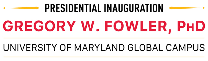 Online Broadcast of Inauguration of Dr. Gregory W. Fowler