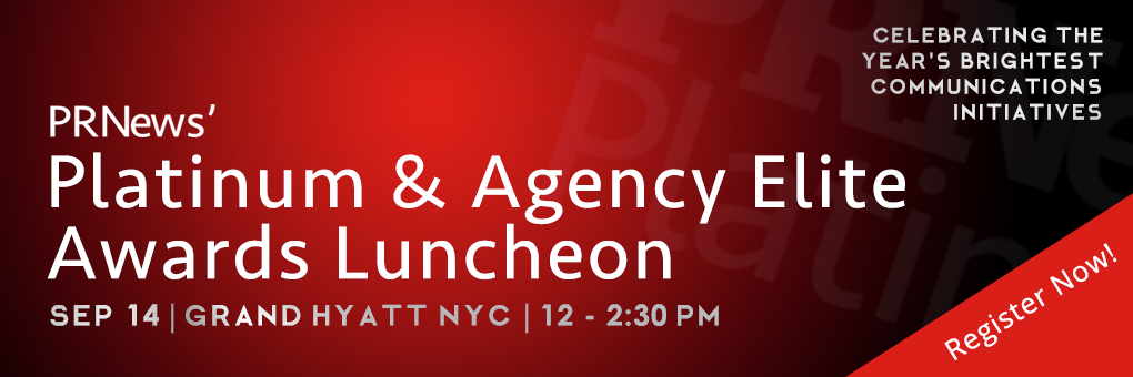 PR News' Platinum PR and Agency Elite Awards Luncheon