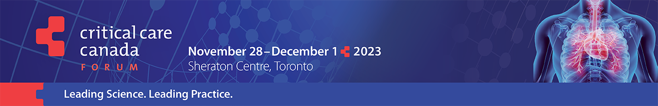 Critical Care Canada Forum 2023