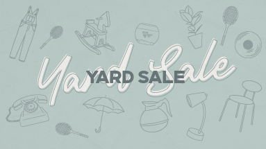 Community Yard Sale 2024 - Yard Sale Vendor 