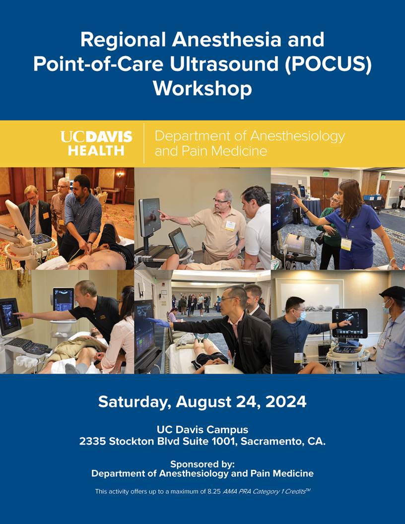 Regional Anesthesia and POCUS Workshop