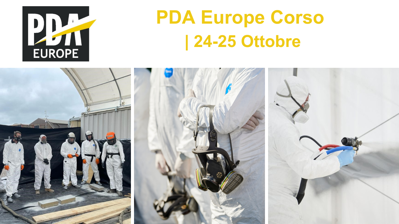PDA Europe Polyurea Spray Course 2023 in Italy 