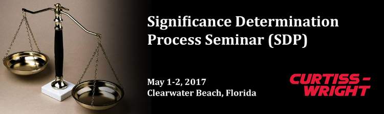 Significance Determination Process (SDP) Seminar (21036-0031)