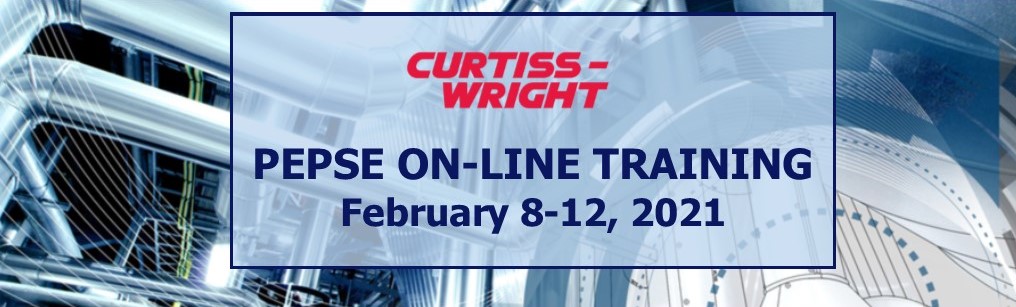 PEPSE On-Line Training - February 8-12, 2021