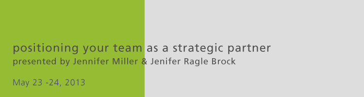 Positioning Your Team as a Strategic Partner