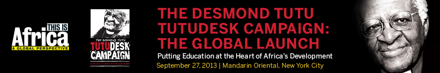 The Desmond Tutu Tutudesk Campaign: The Global Launch