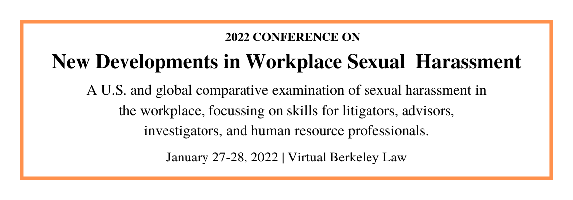 January 2022 Sexual Harassment in the Workplace Program