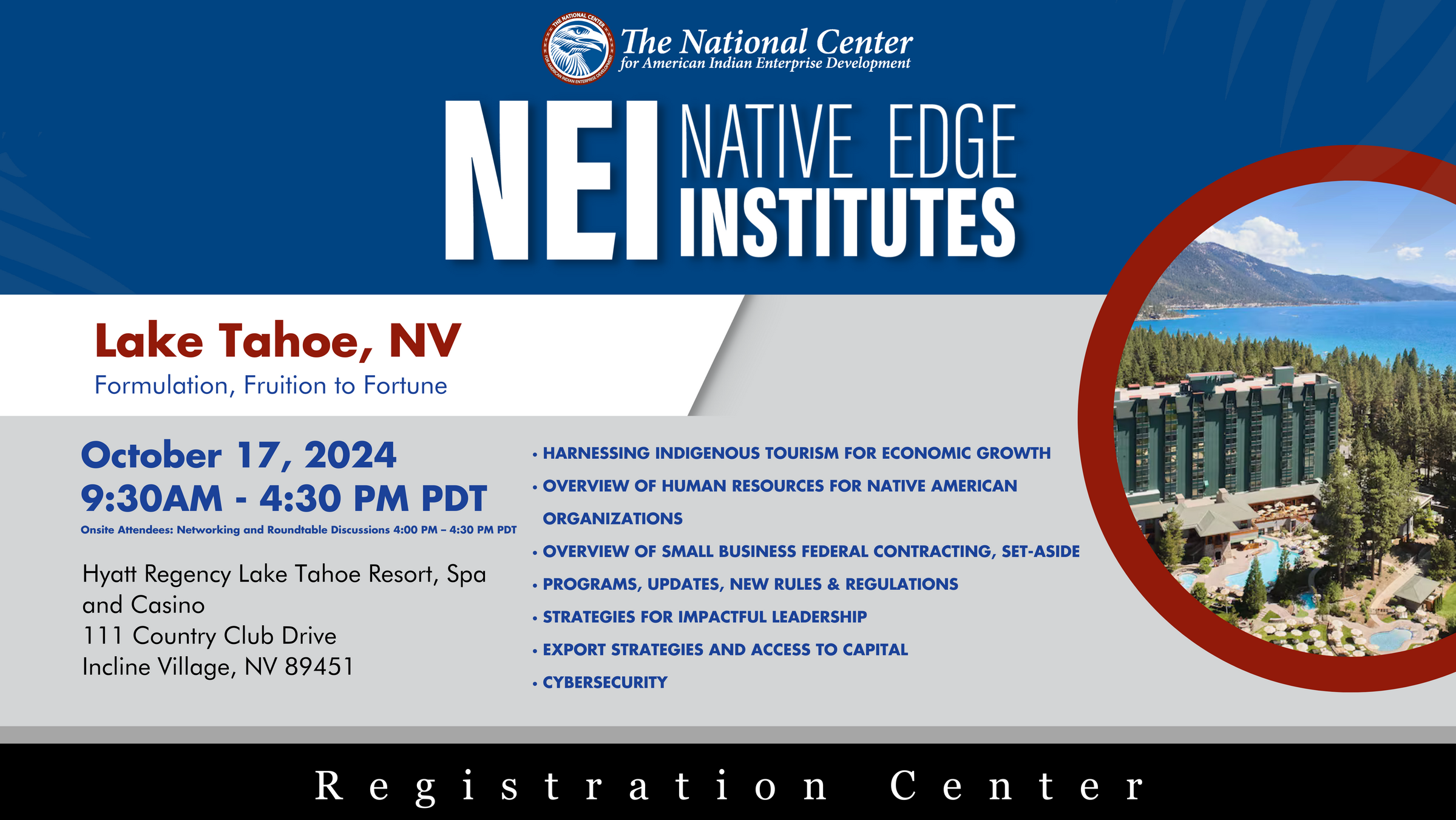 Native Edge Institutes-Incline Village