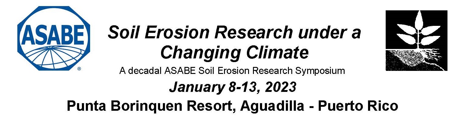 ASABE 2023 International Soil Erosion Research Symposium