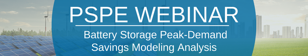PSPE Webinar | Battery Storage Peak-Demand: Savings, Safety, & Sustainability