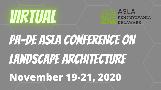 PA-DE ASLA 2020 Virtual Annual Meeting