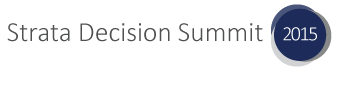 2015 Strata Decision Summit