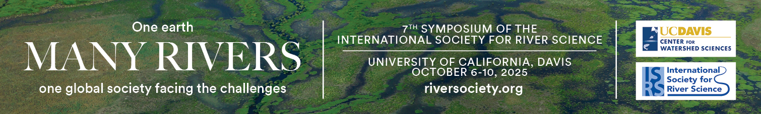 7th International Symposium of the International Society for River Science (ISRS)