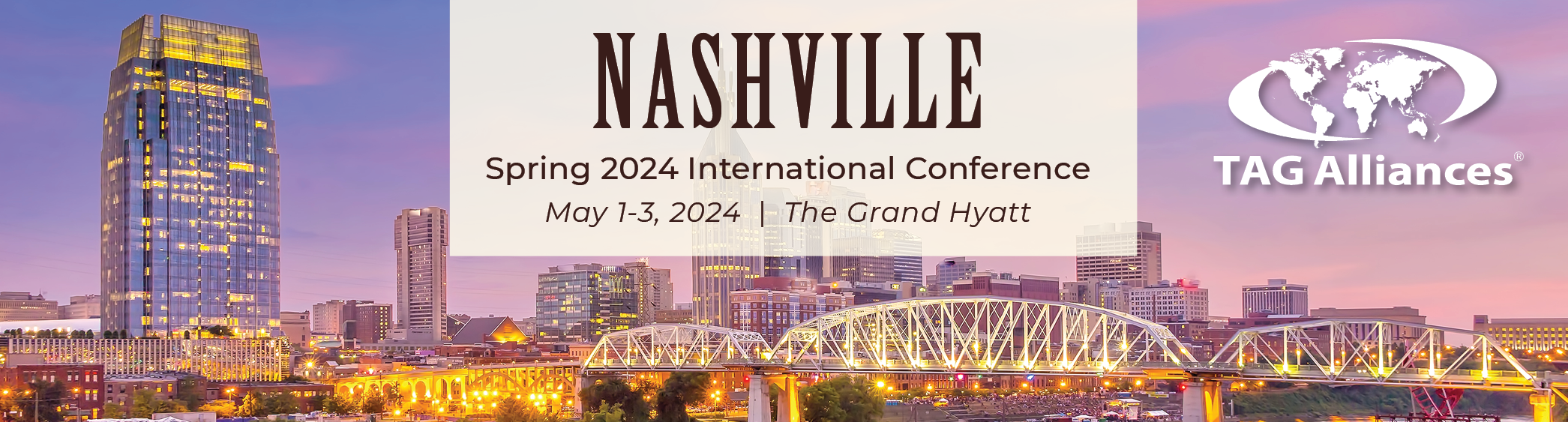 TAG Alliances Spring 2024 International Conference - Nashville