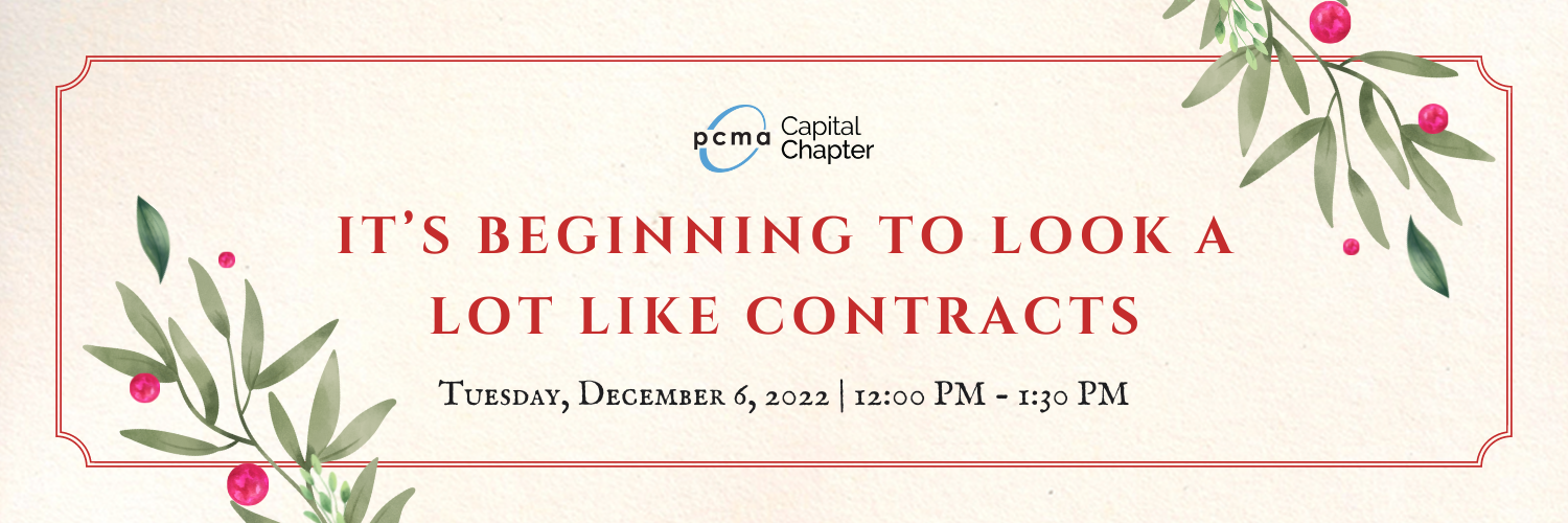 Virtual Lunch & Learn: It’s Beginning to Look a Lot Like Contracts