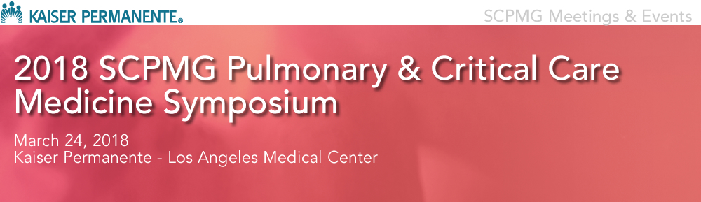 2018 Pulmonary & Critical Care Medicine Symposium