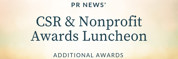 PR News' CSR & Nonprofit Awards Extras 2019 