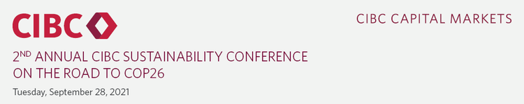 2nd Annual CIBC Sustainability Conference: On the road to COP26