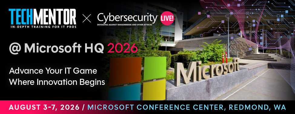 TechMentor & Cybersecurity Live! 2026
