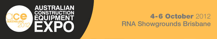 Australian Construction Equipment Expo 2012