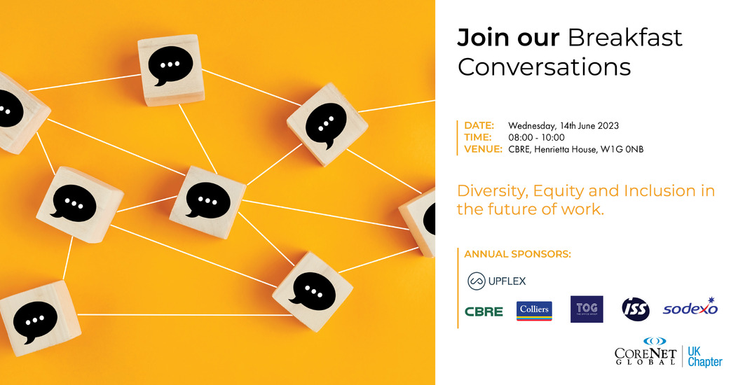 CoreNet Conversations: Join our breakfast conversation on Diversity, Equity and Inclusion in the future of work