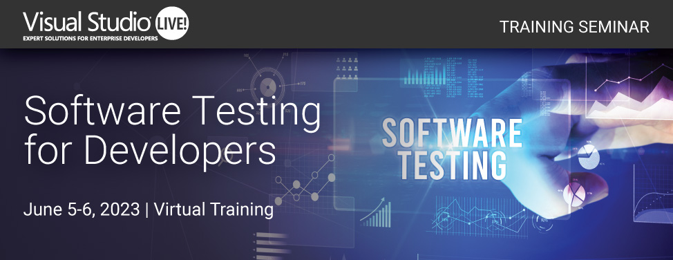 VSLive! - Software Testing for Developers