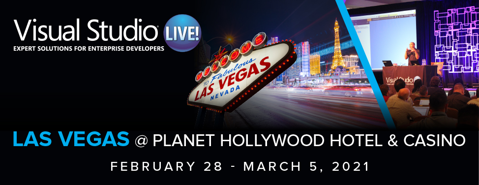 Visual Studio Live Las Vegas 2021 