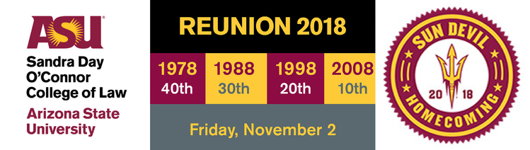 ASU Law Reunion 2018