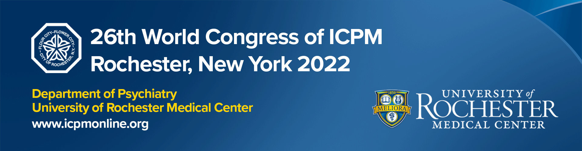 University of Rochester Medical Center 2022 ICPM World Congress