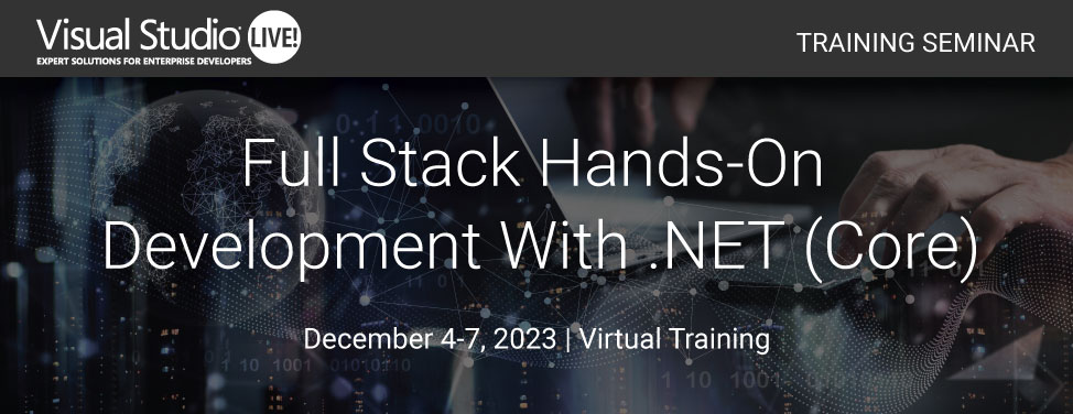 VSLive! - Full Stack Hands-On Development with .NET (Core)