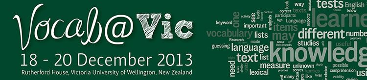Vocab@Vic 2013