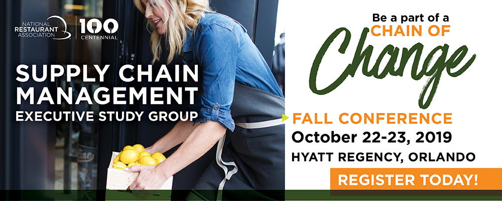 Supply Chain Management Fall 2019 Conference