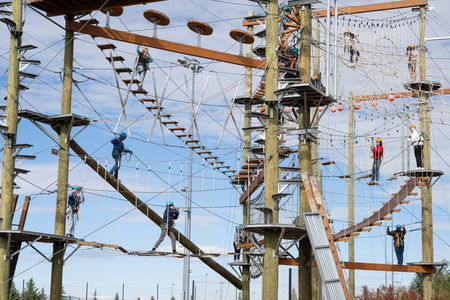 Fall 2025 BYU-Idaho Campus Day Ropes Course