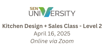 Kitchen Design Class Level 2 - Online 4/16/25