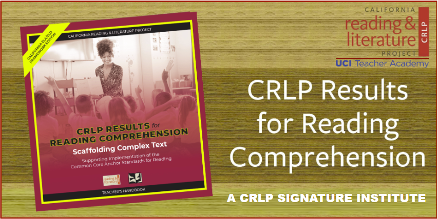 CRLP Results for Reading Comprehension Summer 2025 Institute