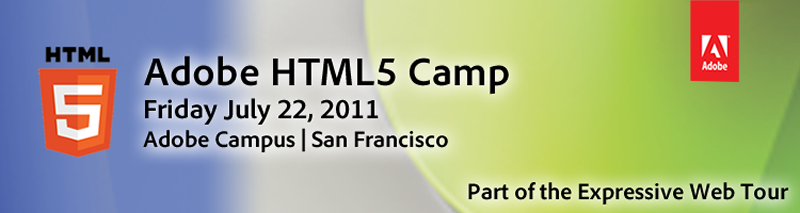 Adobe HTML5 Camp San Francisco 
