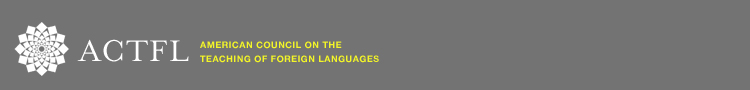 ACTFL Webinar Series for Professionals