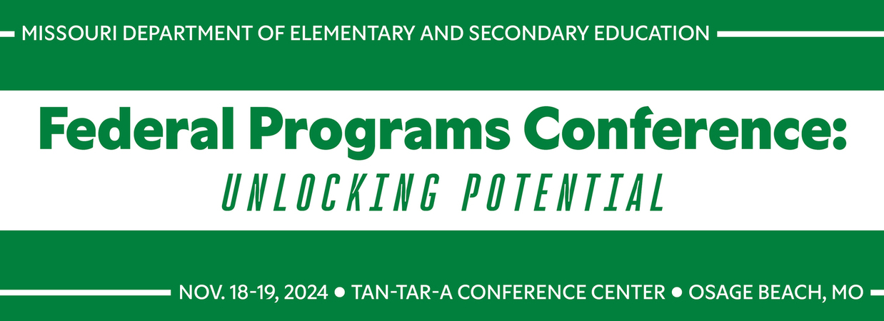 2024 Federal Programs Conference CFP 