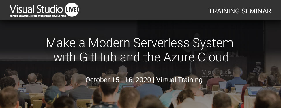 VSLive 2020 Modern Serverless System Training Seminar