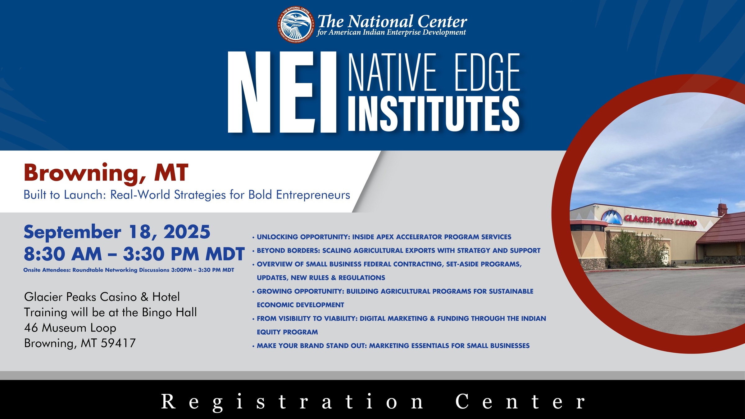 Native Edge Institutes - Browning, MT