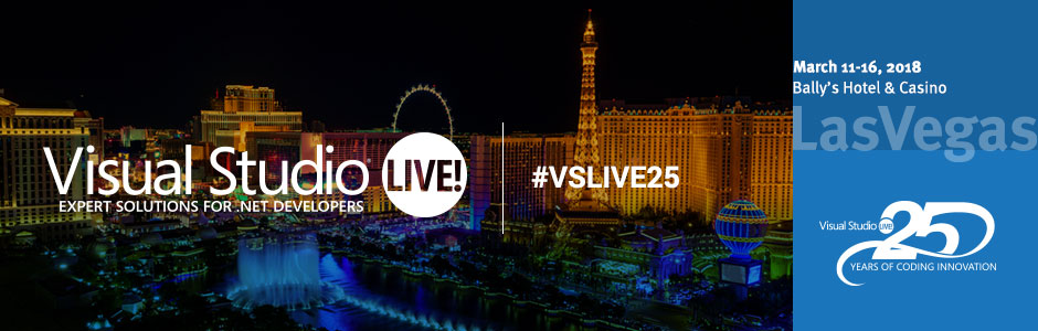 Visual Studio Live! Las Vegas 2018