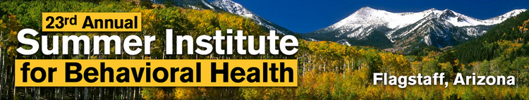 23rd Annual Summer Institute for Behavioral Health