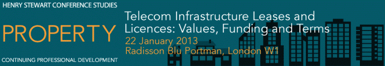 Telecom Infrastructure Leases and Licenses : Values, Funding and Terms 