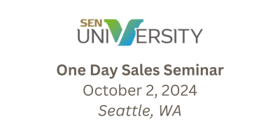 One Day Sales Seminar - Seattle, WA 10/2/2024