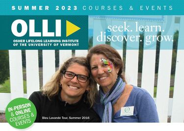 OLLI at UVM Summer 2023 Courses